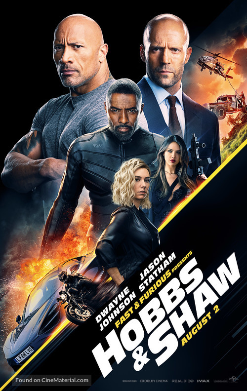 Hobbs and Shaw movie cover