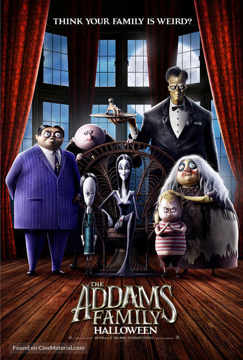 The Addams Family Halloween movie cover