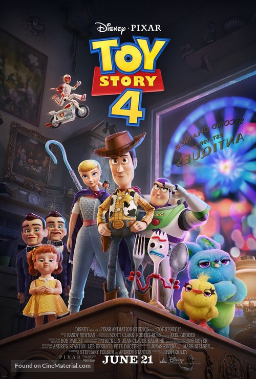 Toy Story 4 movie cover